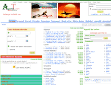 Tablet Screenshot of agentie-turism.ro